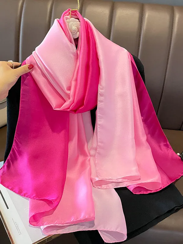 Leisure Fashion Gradient Keep Warm Scarf