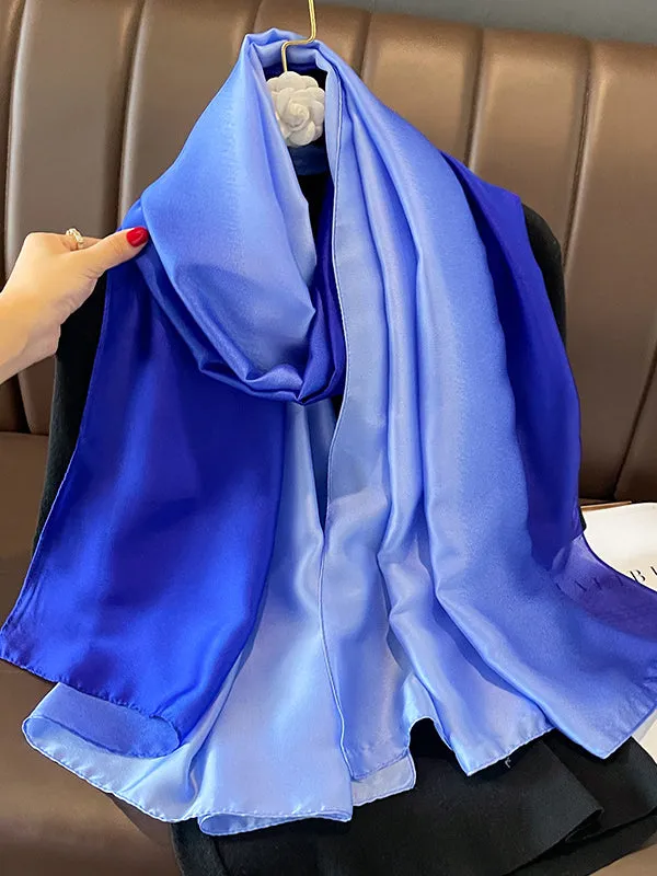 Leisure Fashion Gradient Keep Warm Scarf