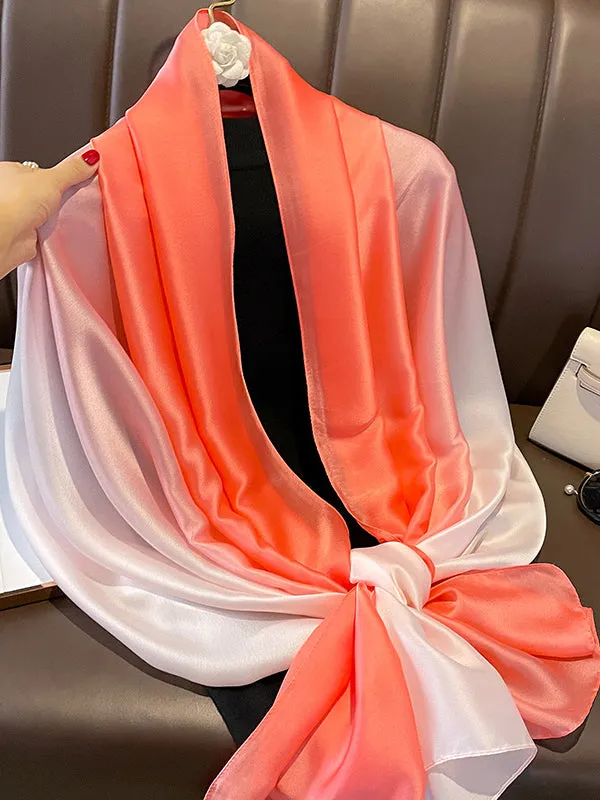 Leisure Fashion Gradient Keep Warm Scarf