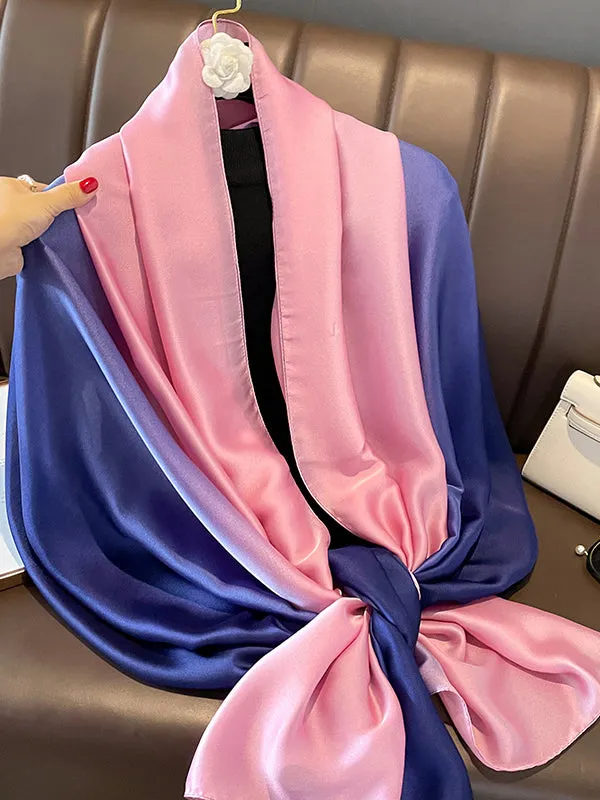 Leisure Fashion Gradient Keep Warm Scarf