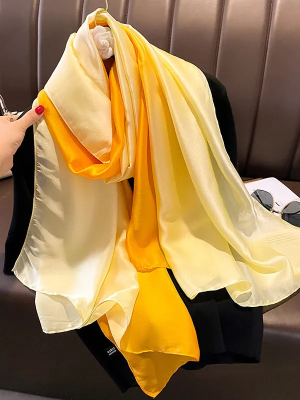 Leisure Fashion Gradient Keep Warm Scarf