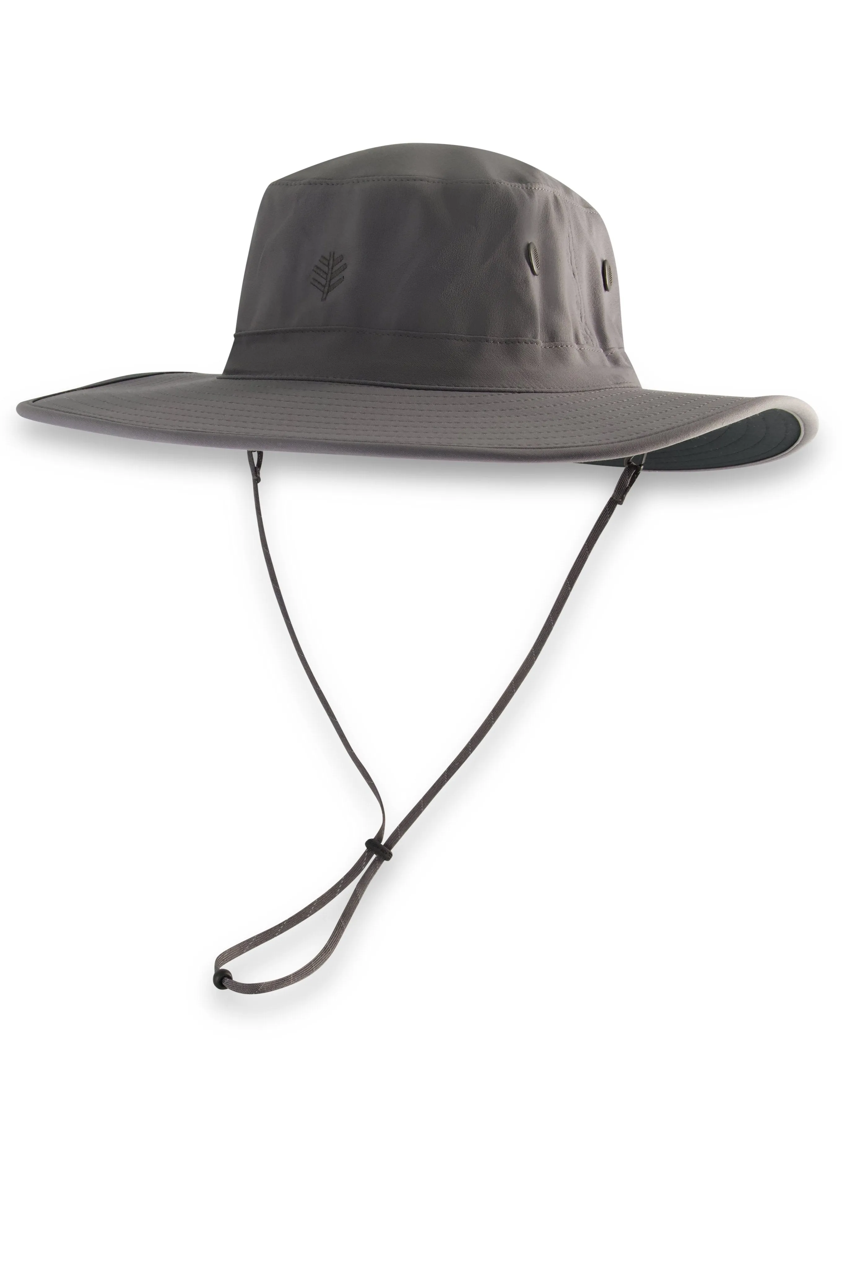 Leo Shapeable Wide Brim Hat | Carbon/Black