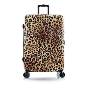 Leopard Fashion Hardside 30" Large Checked Luggage