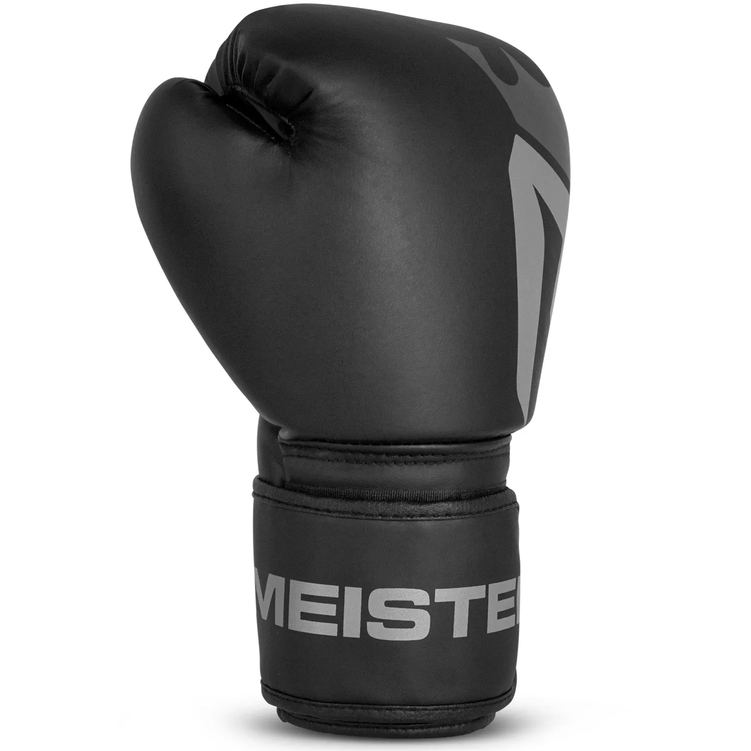 Meister 8oz [CRITICAL] Boxing Gloves - Matte Black