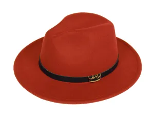 Stylish Rust Mercy Fedora - Optimize the e-commerce product title