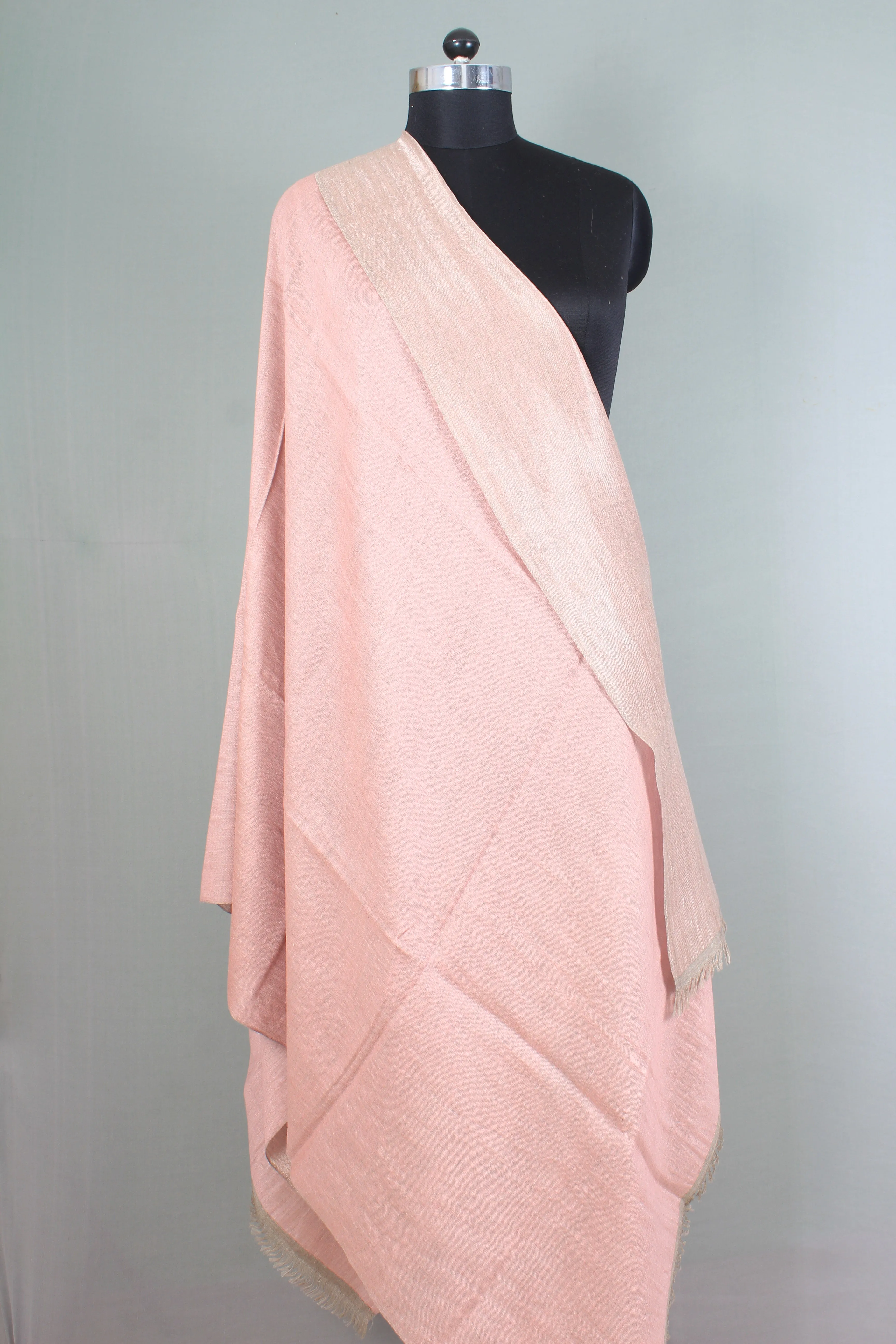 Mostafa Reversible Metallic Cashmere Shawl