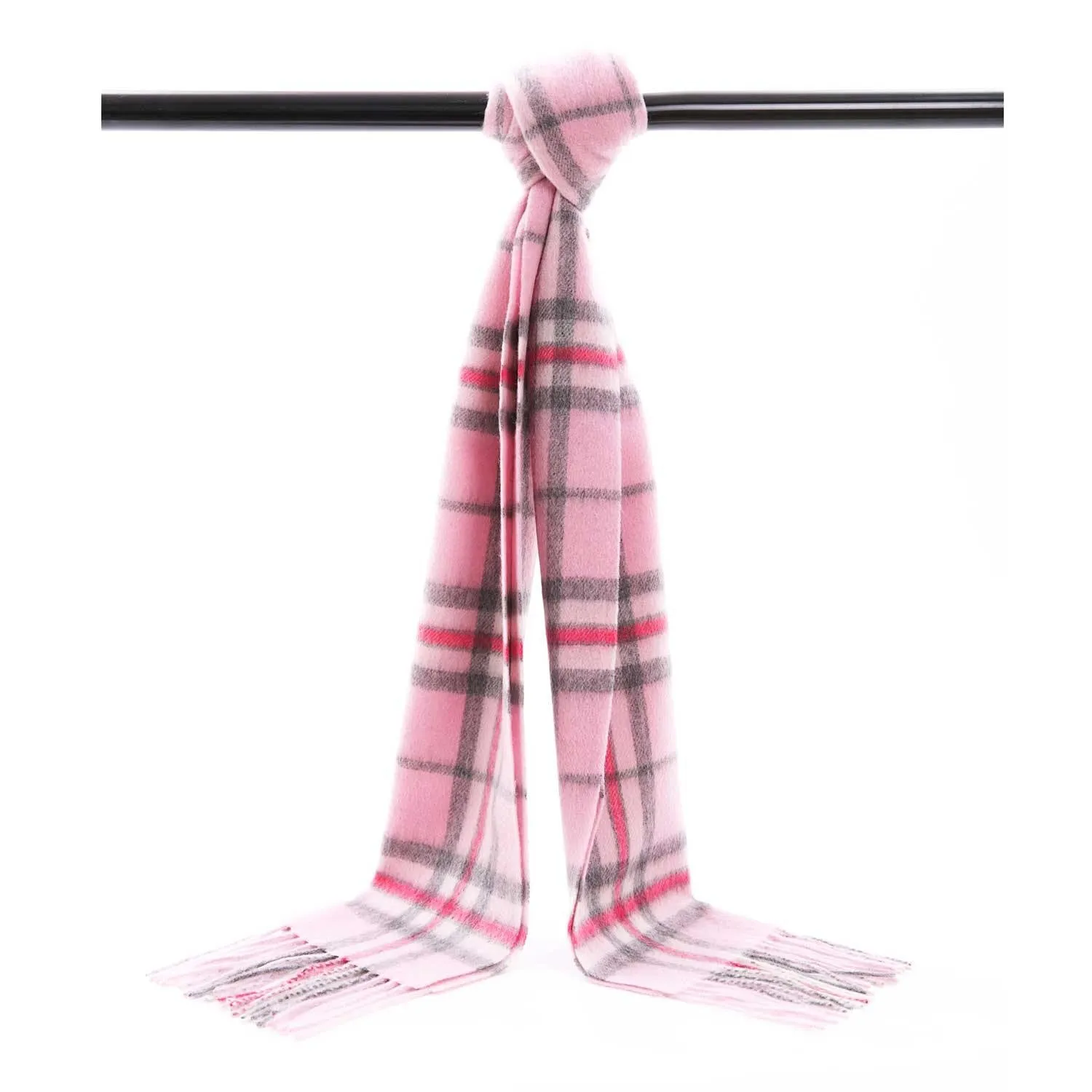 POSH FLEECE Pure Wool Luxurious Scarf with Fringed Trim SGB10013