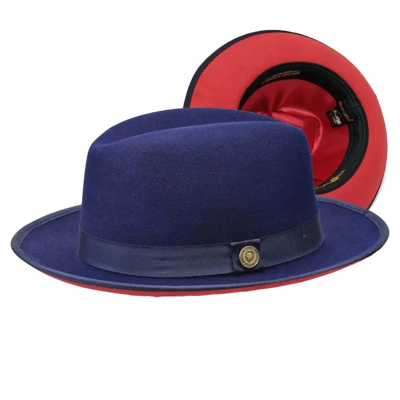 Princeton Colored Bottom Fedora by Bruno Capelo