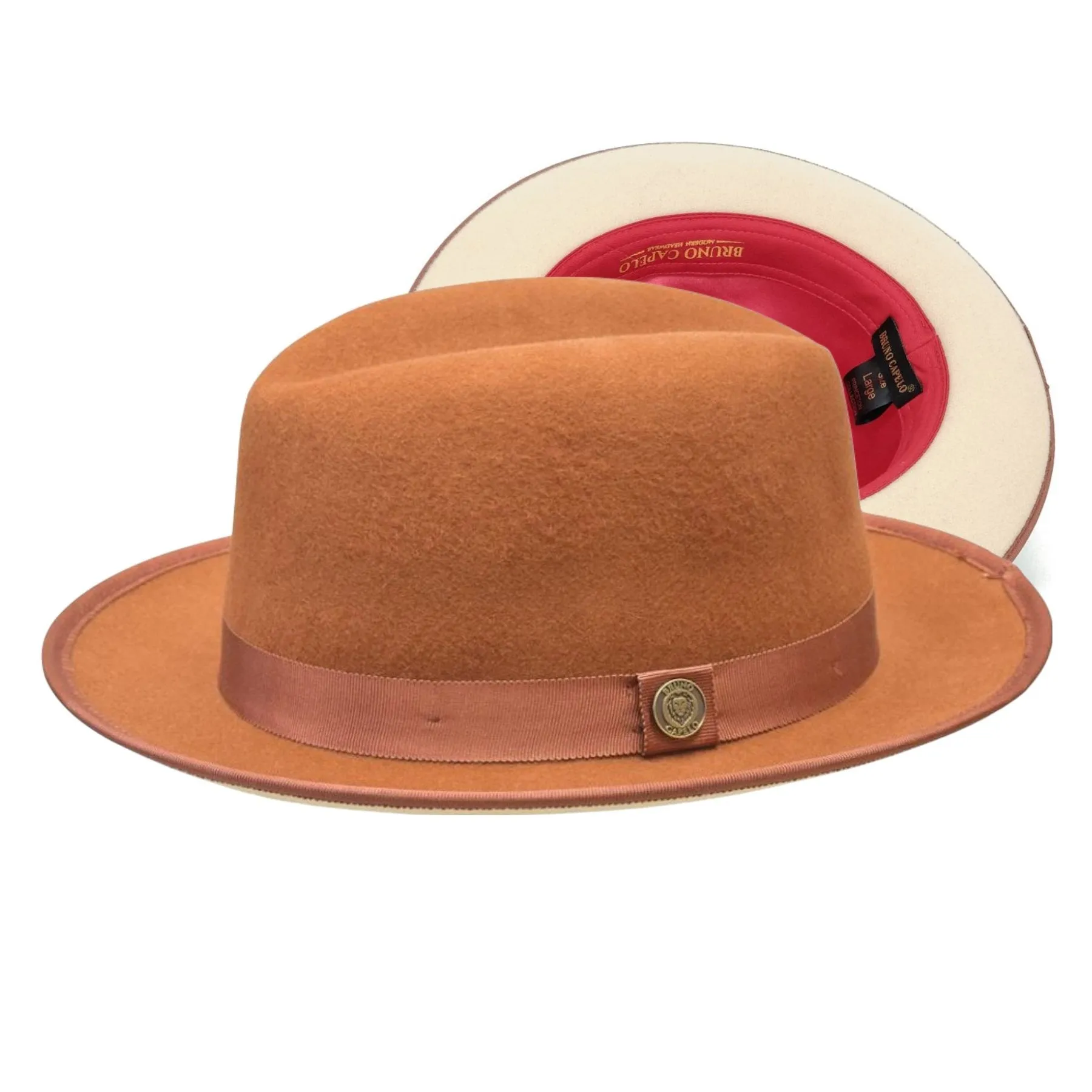 Princeton Colored Bottom Fedora by Bruno Capelo