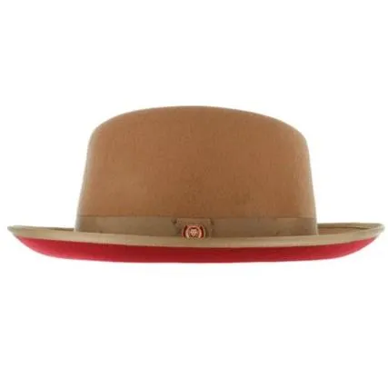 Princeton Colored Bottom Fedora by Bruno Capelo