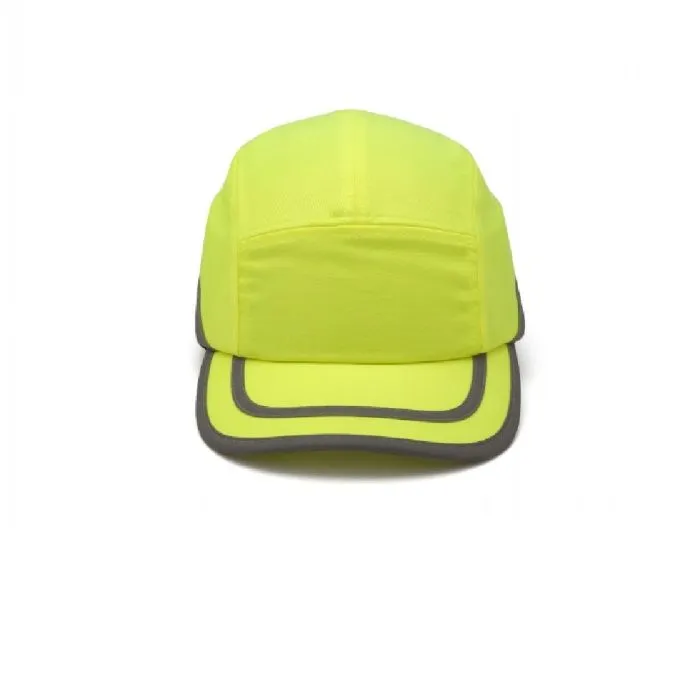 Pyramex HP50031 Baseball Bump Cap, Hi Vis Lime, 1 Each