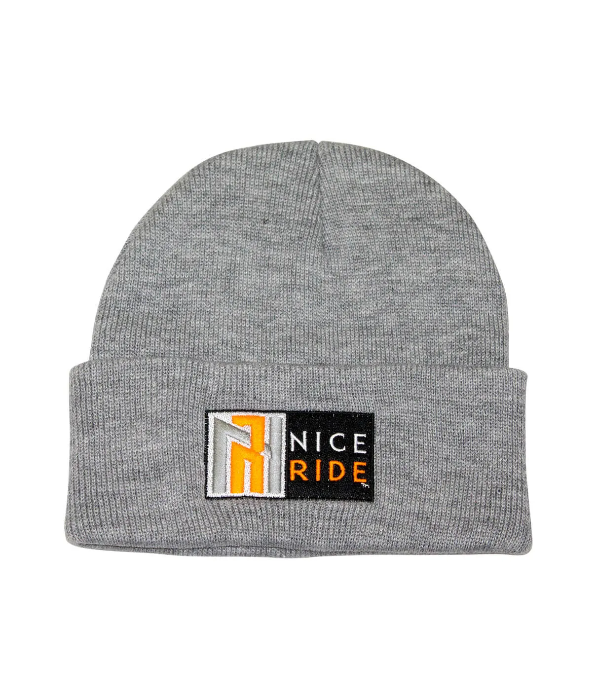 "N-R Neon Orange" Cuff Beanie