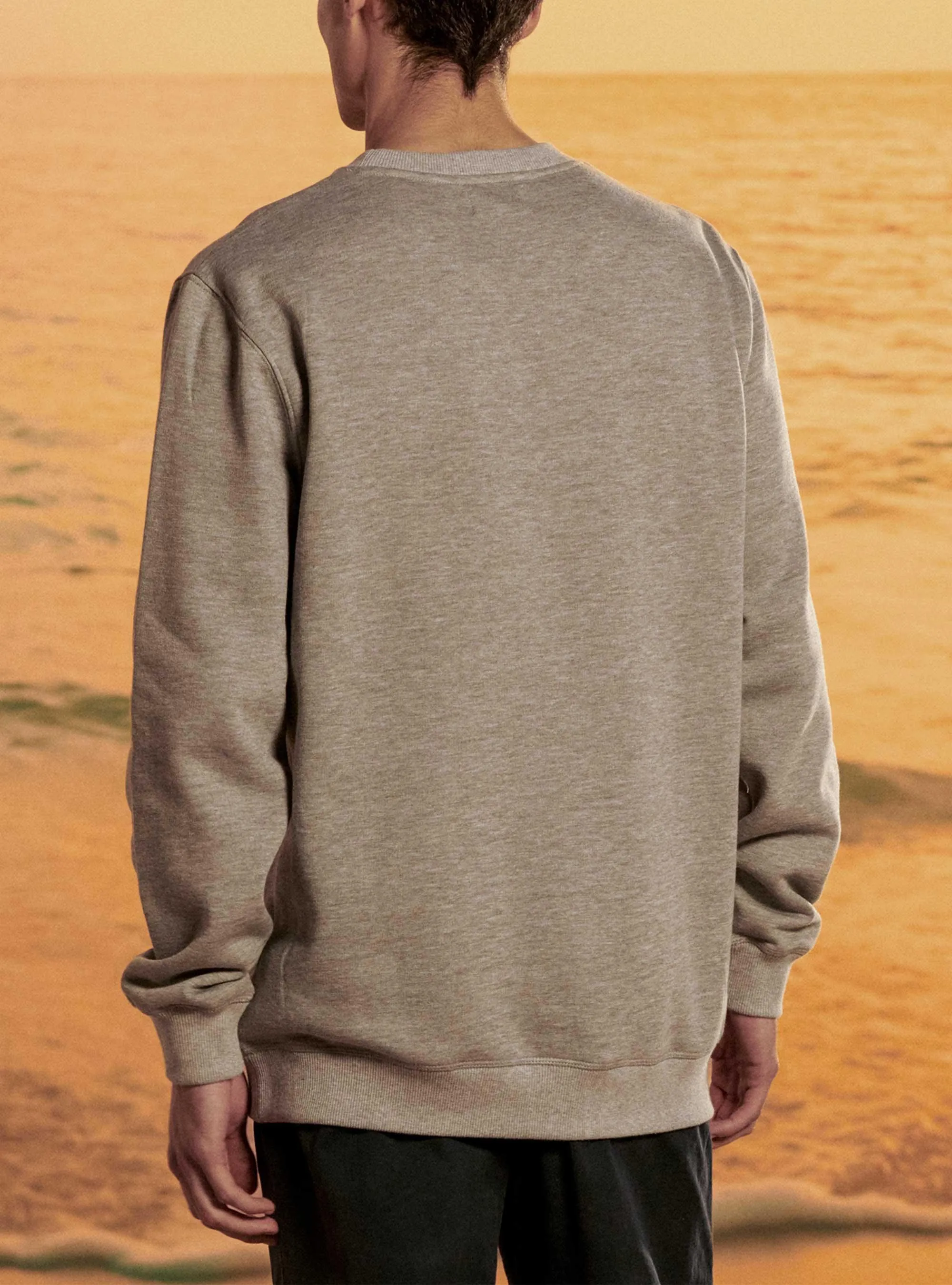 REGULAR SWEATSHIRT WITH FRONT PRINT