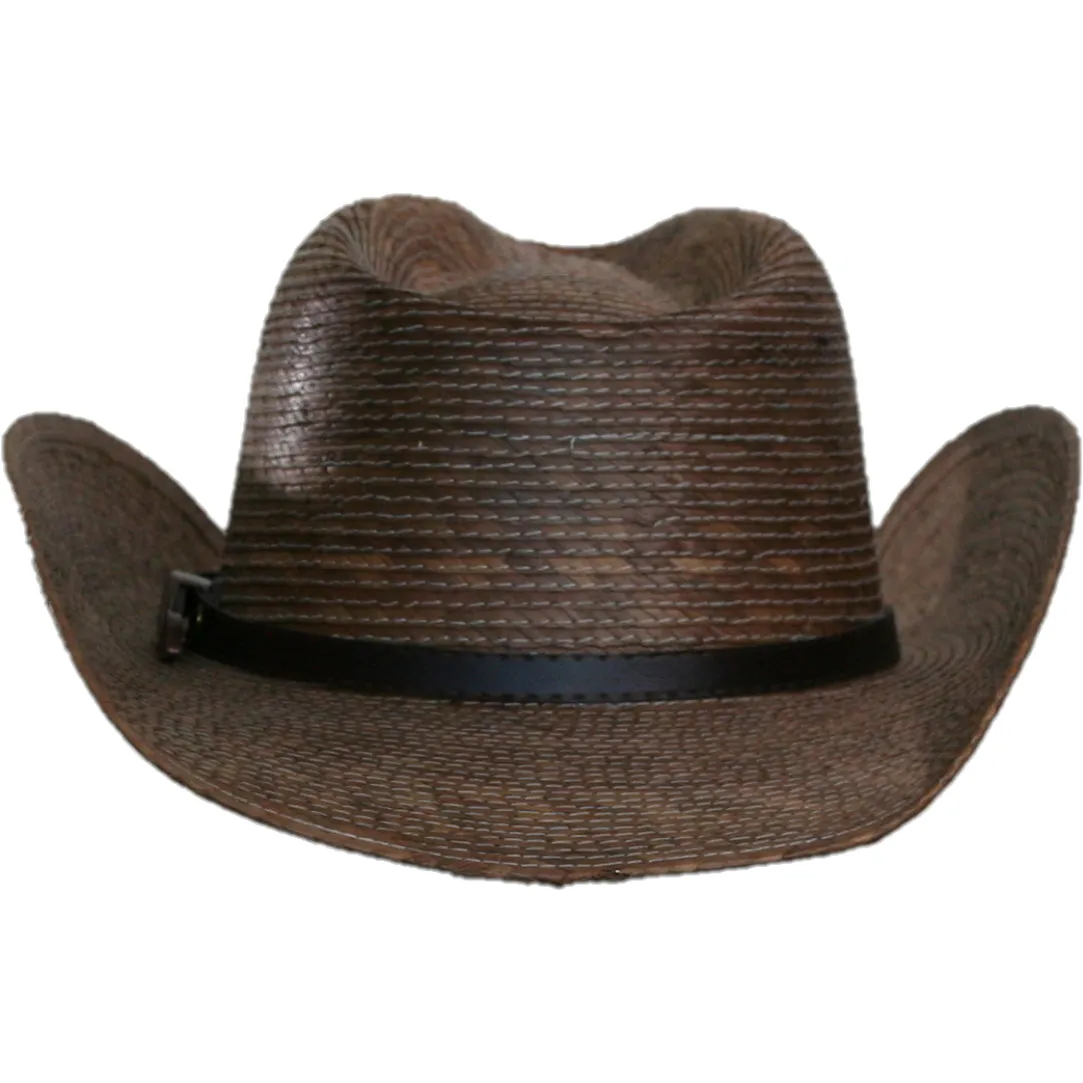 Roper Palm Straw Cowboy Hat by Broner