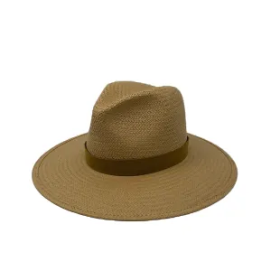 SAN SEBASTIAN PACKABLE STRAW FEDORA NATURAL