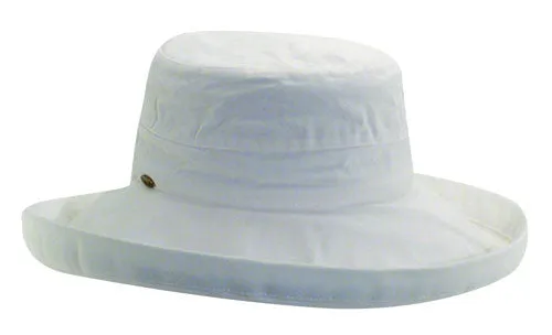 Scala - Cotton Canvas Upbrim Hat