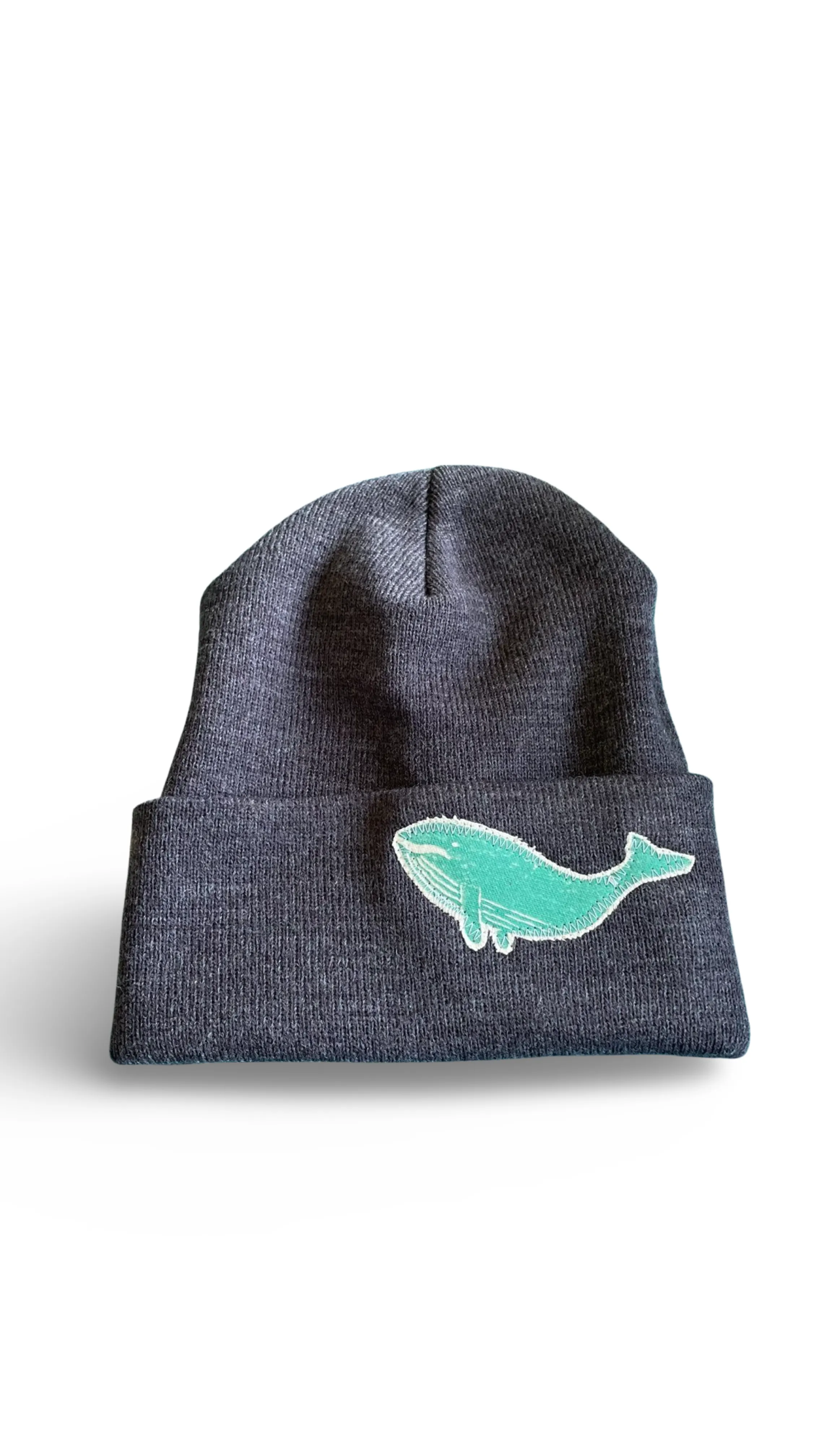 Seapod Whale Beanie - Charcoal