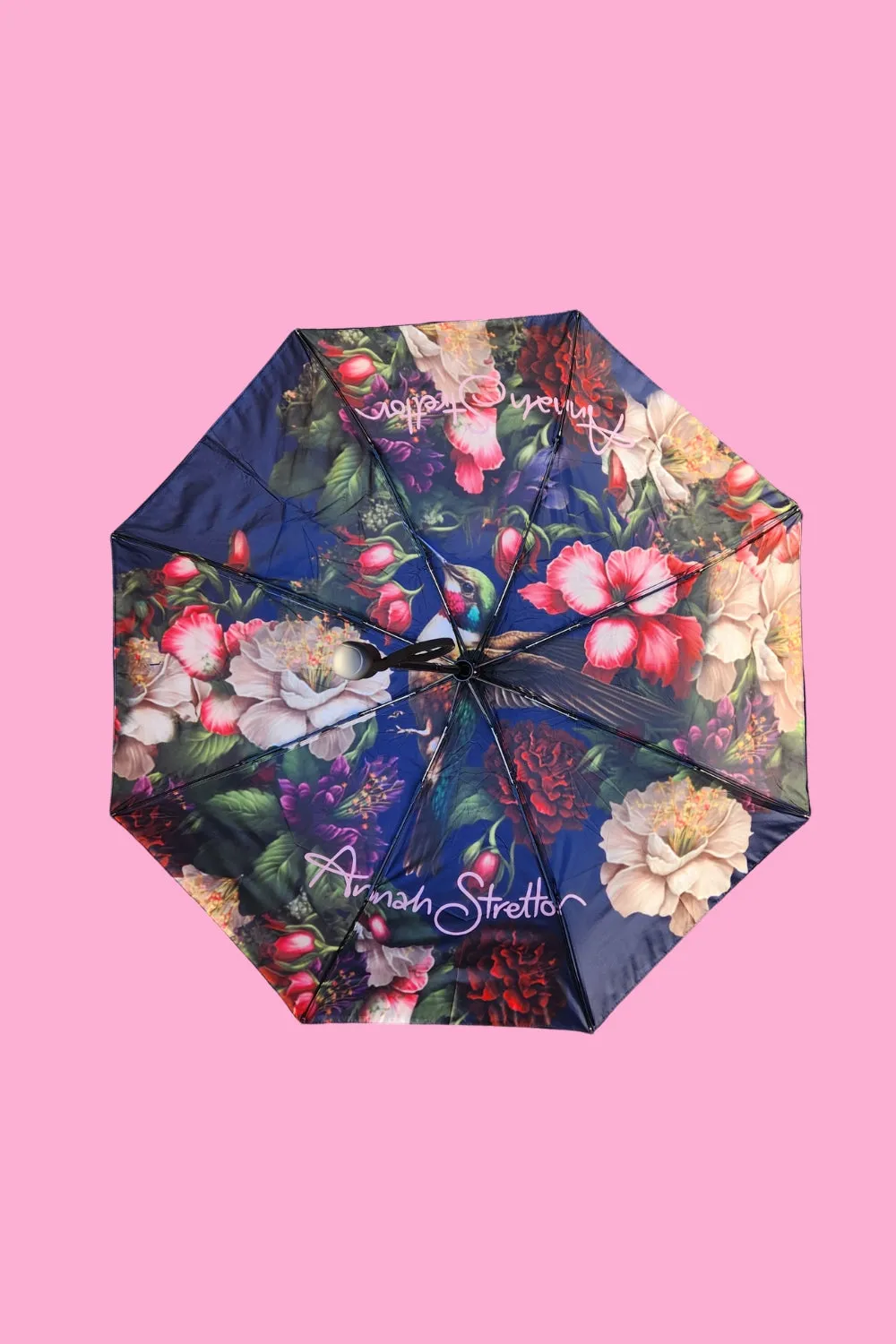 Song Bird Umbrella - Navy