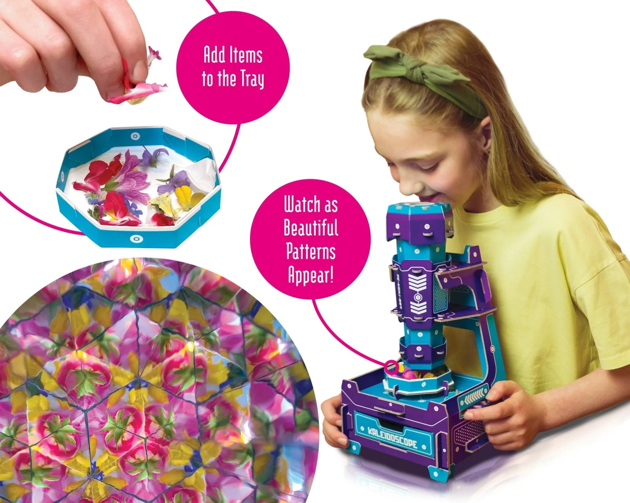 STEM Build - Kaleidoscope with Customizable Patterns