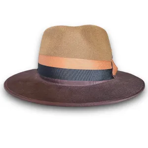 THE FLAMEKEEPERS HAT CLUB U.F.O. CHOCOLATE/DARK CAMEL