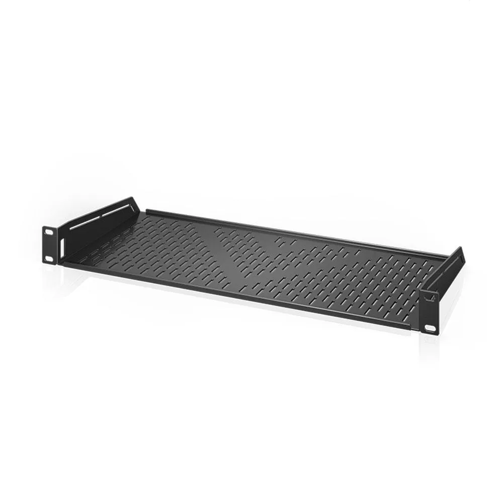 Vented Cantilever 1U Rack Shelf 8"