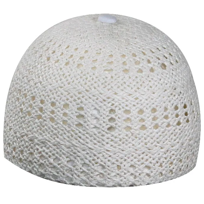 Vented Straw Baseball Cap by Capas