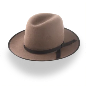 Wide Brim Western Fedora Hat with Classic 3-Inch Brim | The Wayfarer