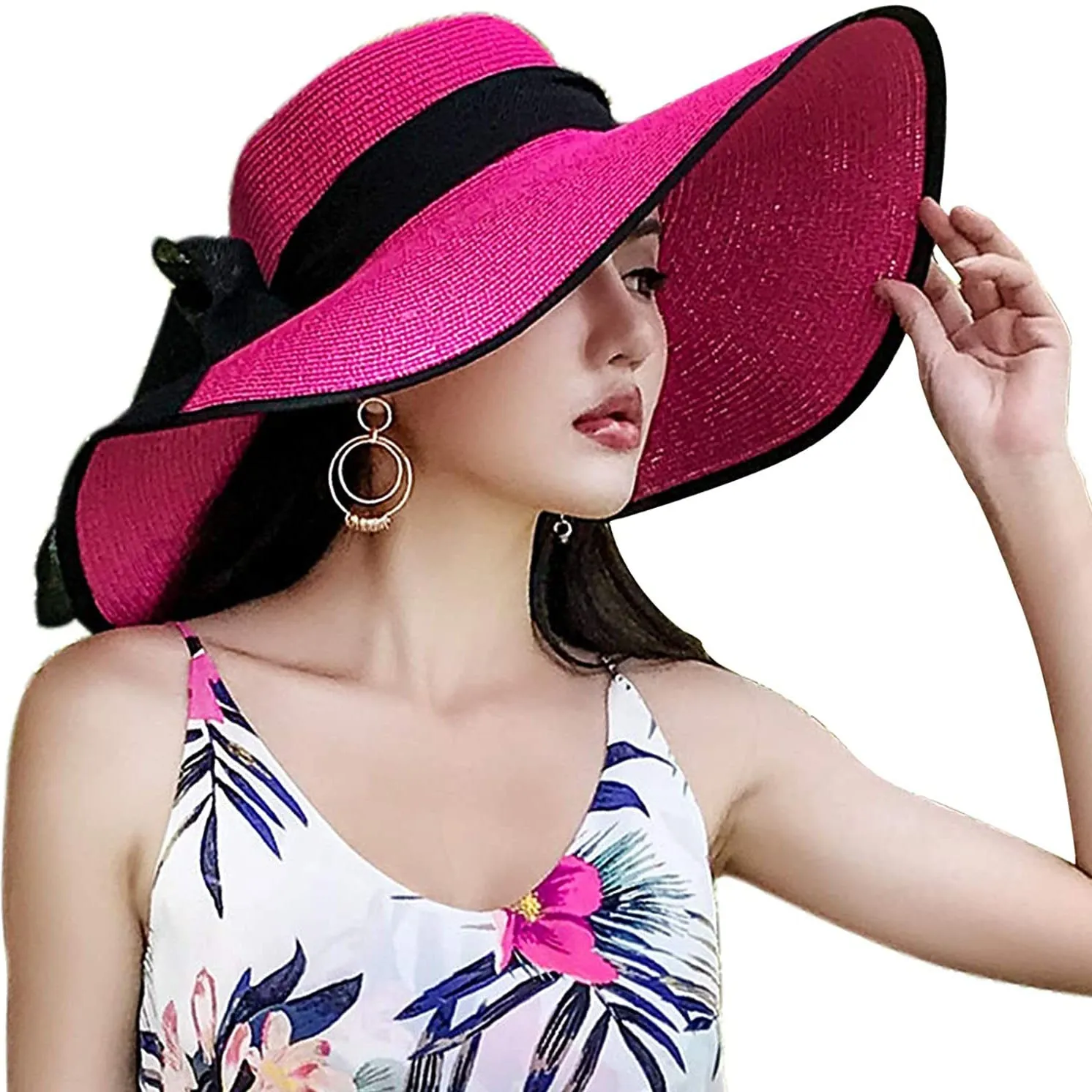 Women's Foldable Floppy Hat