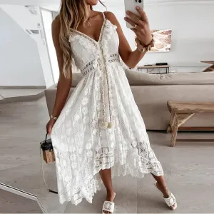 Women’s Lace Summer Dress - Elegant & Breezy